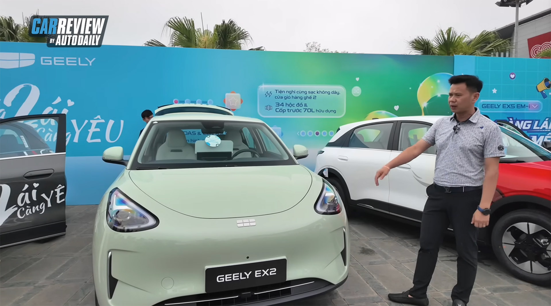 Geely EX2 – Xe thuần điện giá từ 459 triệu vừa ra mắt tại Việt Nam!