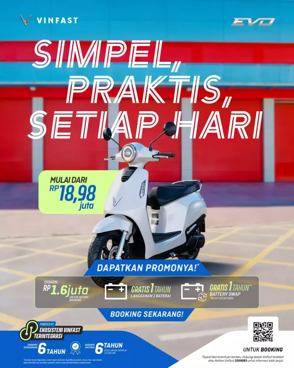 VinFast mở cọc cho 3 mẫu xe máy điện đổi pin tại Indonesia, giá quy đổi từ 28 triệu đồng - Ảnh 2. VinFast mở cọc cho 3 mẫu xe máy điện đổi pin tại Indonesia, giá quy đổi từ 28 triệu đồng - Ảnh 2.