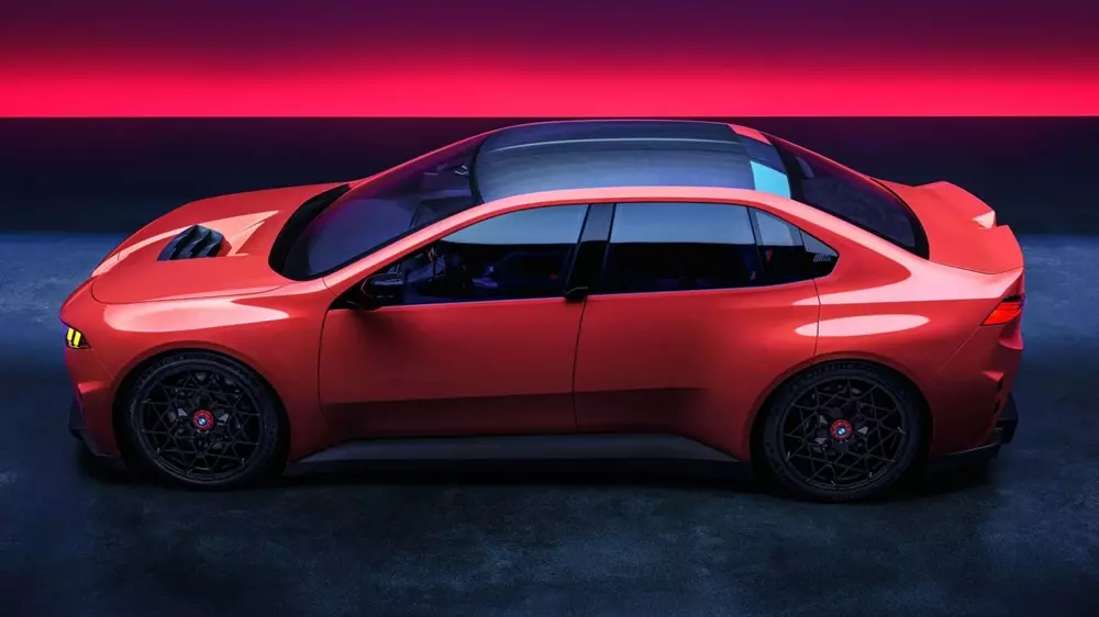 BMW M Concept Neue Klasse được sơn màu đỏ Monza Red BMW M Concept Neue Klasse được sơn màu đỏ Monza Red