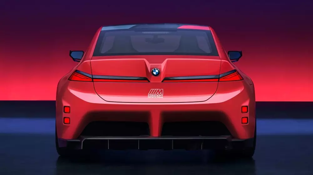 BMW M Concept Neue Klasse nhìn từ phía sau BMW M Concept Neue Klasse nhìn từ phía sau