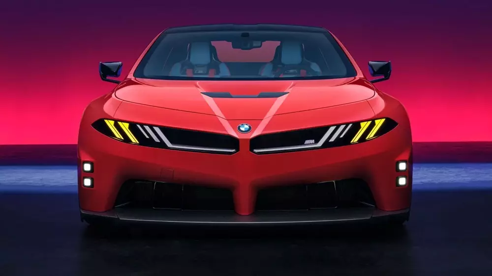 BMW M Concept Neue Klasse nhìn từ phía trước BMW M Concept Neue Klasse nhìn từ phía trước
