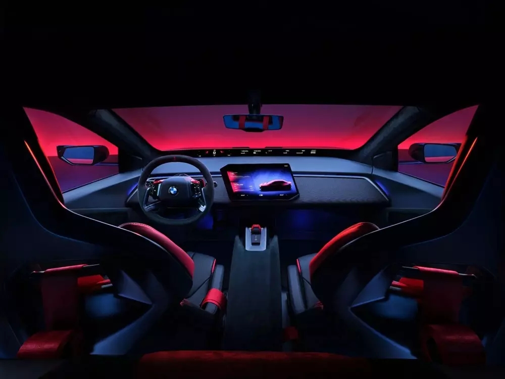 Khoang lái của BMW M Concept Neue Klasse Khoang lái của BMW M Concept Neue Klasse
