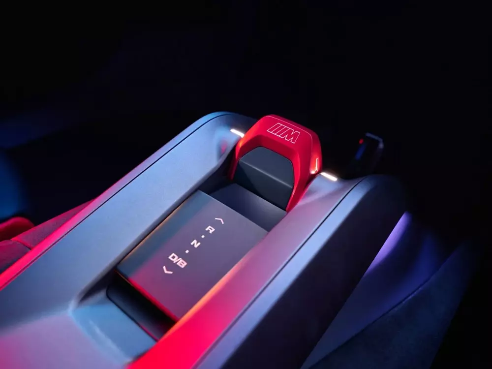 Cụm điều khiển trung tâm của BMW M Concept Neue Klasse Cụm điều khiển trung tâm của BMW M Concept Neue Klasse