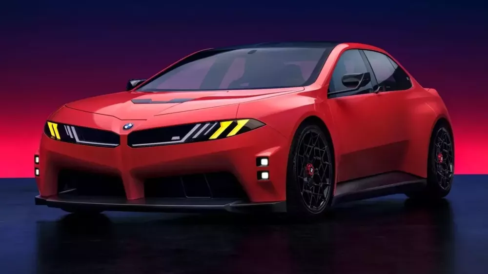 BMW M Concept Neue Klasse có thiết kế cơ bắp hơn i3 BMW M Concept Neue Klasse có thiết kế cơ bắp hơn i3