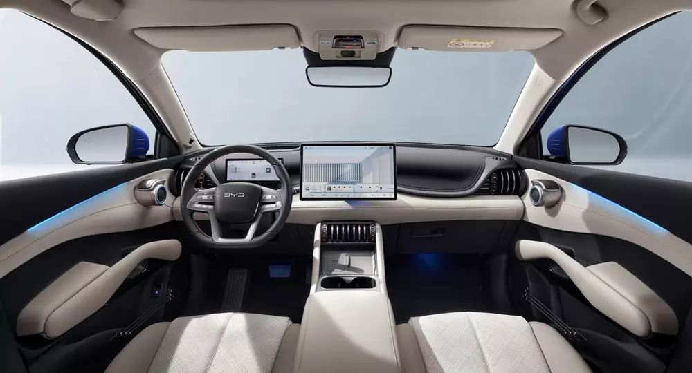 Khoang lái của BYD Atto 3 Evo Khoang lái của BYD Atto 3 Evo