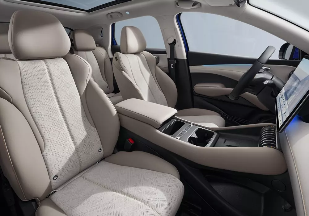 Hàng ghế trước của BYD Atto 3 Evo Hàng ghế trước của BYD Atto 3 Evo