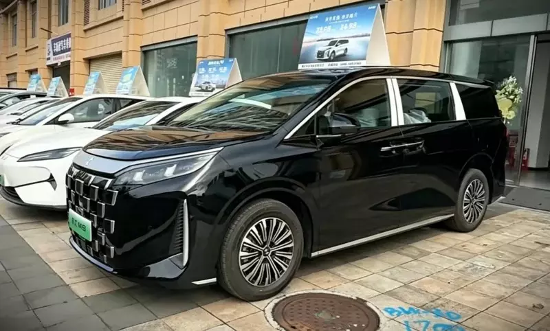 Phiên bản chạy dịch vụ với giá rẻ hơn của BYD M9 cập bến đại lý, chờ ngày bán ra - Ảnh 1. Phiên bản chạy dịch vụ với giá rẻ hơn của BYD M9 cập bến đại lý, chờ ngày bán ra - Ảnh 1.