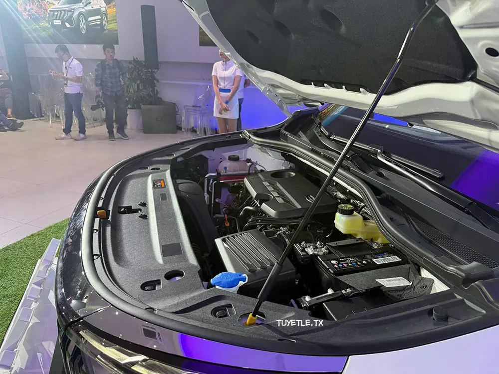 Geely Okavango dùng động cơ xăng tăng áp 1.5L Geely Okavango dùng động cơ xăng tăng áp 1.5L