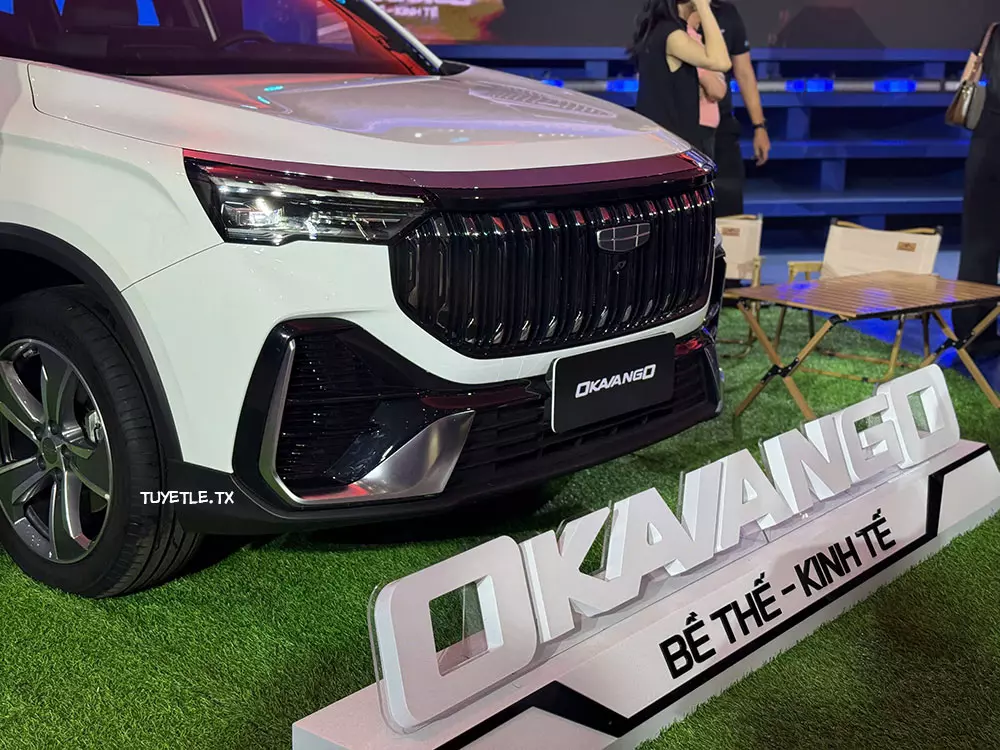 Geely Okavango sở hữu thiết kế khá khỏe khoắn Geely Okavango sở hữu thiết kế khá khỏe khoắn