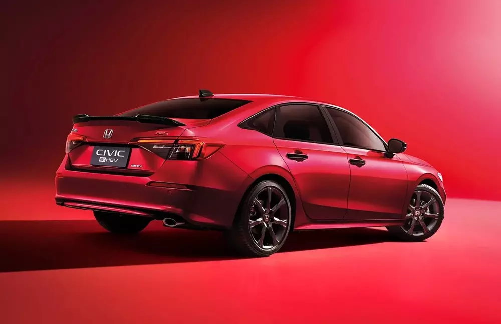 Honda Civic e:HEV 2026 màu đỏ mới Honda Civic e:HEV 2026 màu đỏ mới