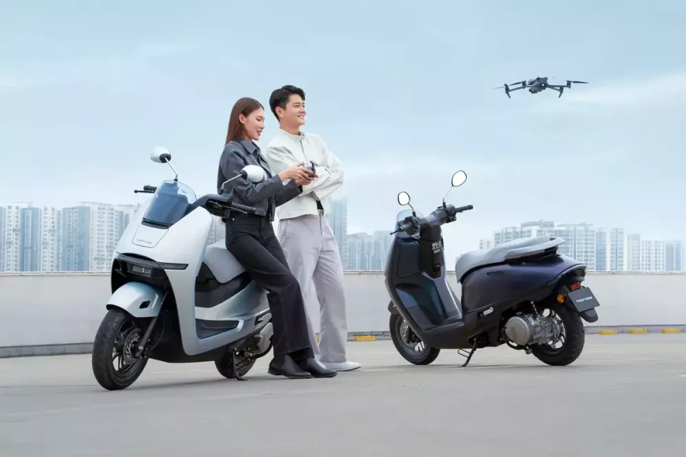 Honda UC3 sở hữu thiết kế mượt mà