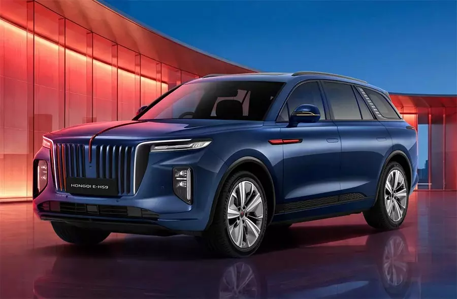 hongqi-e-hs9-5-8525 Hongqi E-HS9 sở hữu phạm vi di chuyển 548 km