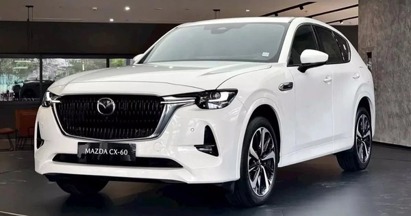 Mazda CX-60 được nhận cọc tại đại lý Việt, giá dự kiến khoảng 1,8 tỷ đồng