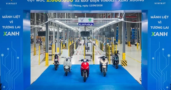VinFast xuất xưởng chiếc xe máy điện thứ 1 triệu sau 8 năm