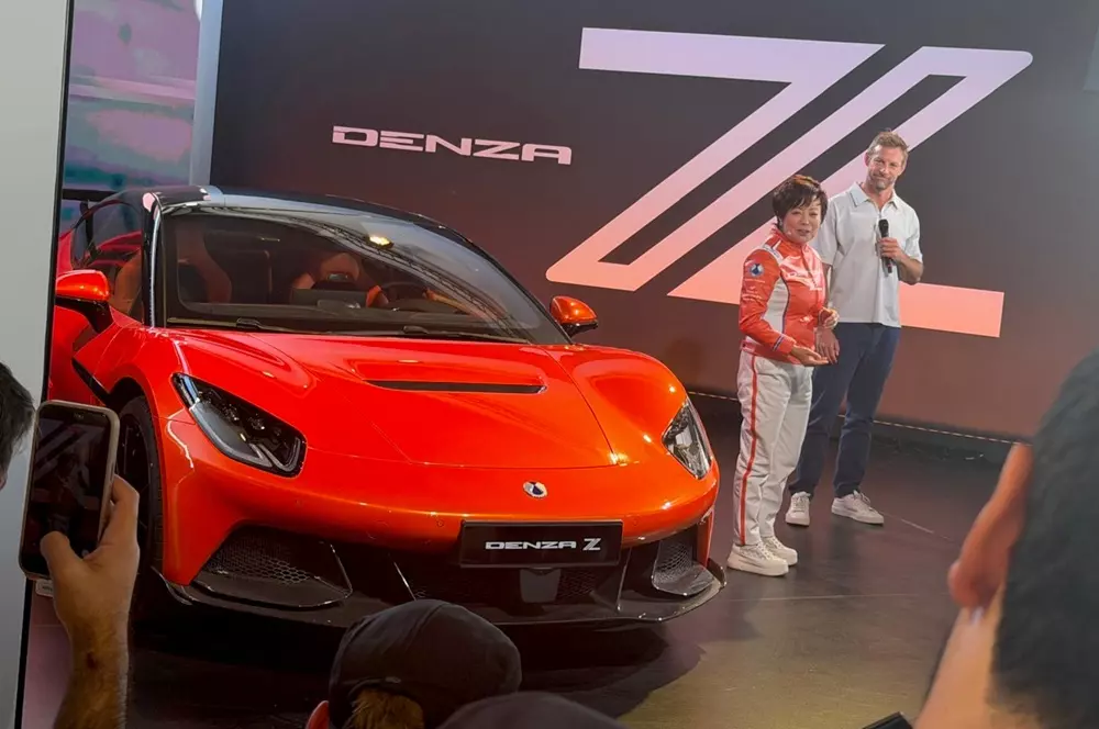 Siêu xe BYD Denza Z trình làng, mạnh gấp đôi Porsche 911 Turbo S nhưng rẻ hơn - Ảnh 1.