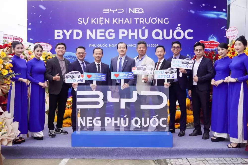 BYD NEG Phú Quốc khai trương showroom chuẩn Quốc tế, thúc đẩy hệ sinh thái giao thông xanh tại đảo ngọc- Ảnh 3.