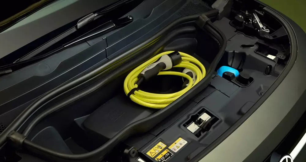 Ngăn chứa đồ phía trước của Volkswagen ID. Cross