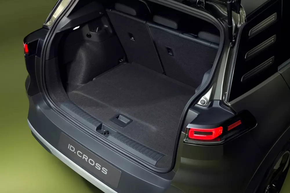 Khoang hành lý phía sau của Volkswagen ID. Cross
