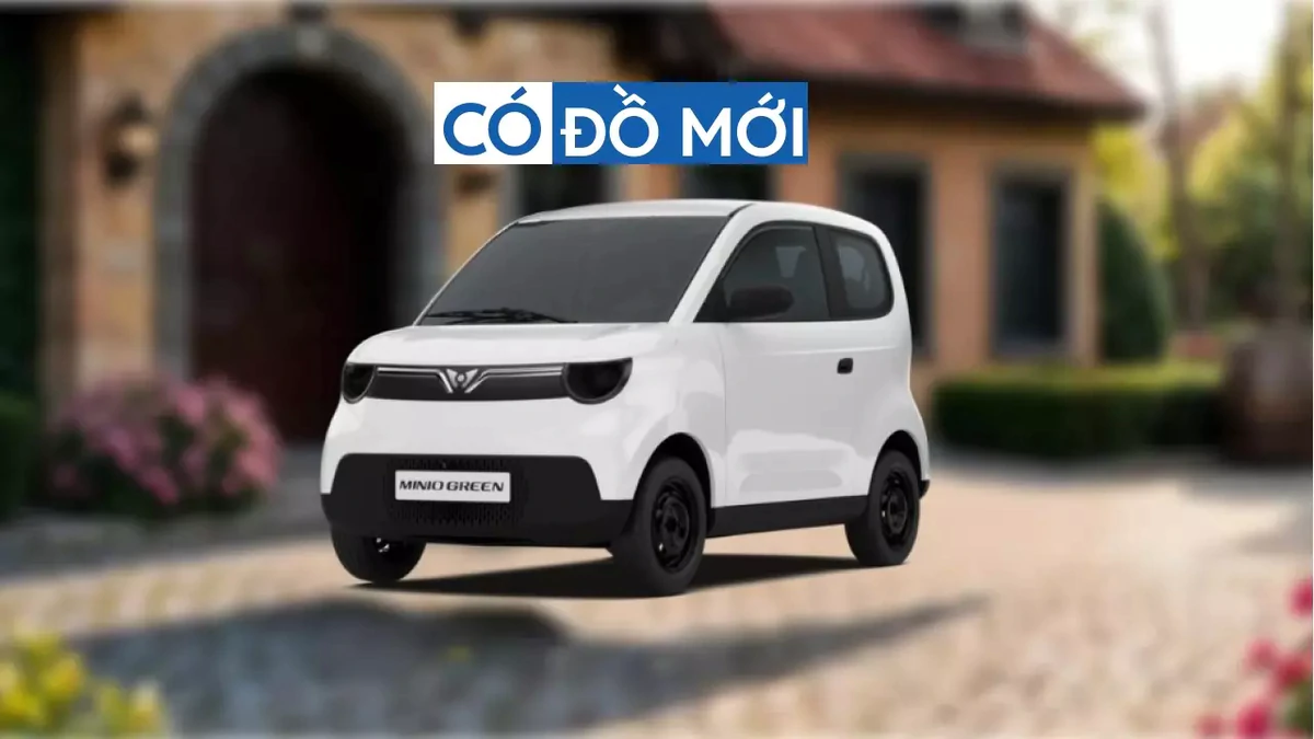 VinFast Minio Green có thêm “đồ mới”