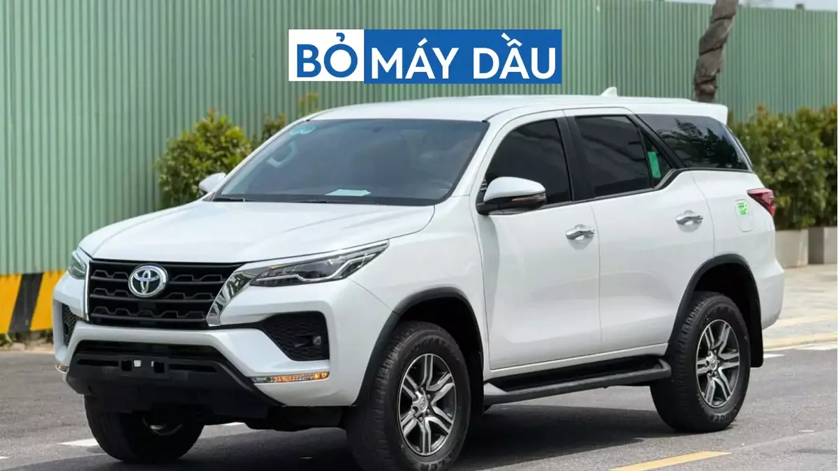 Toyota Fortuner tại Việt Nam không còn bản máy dầu