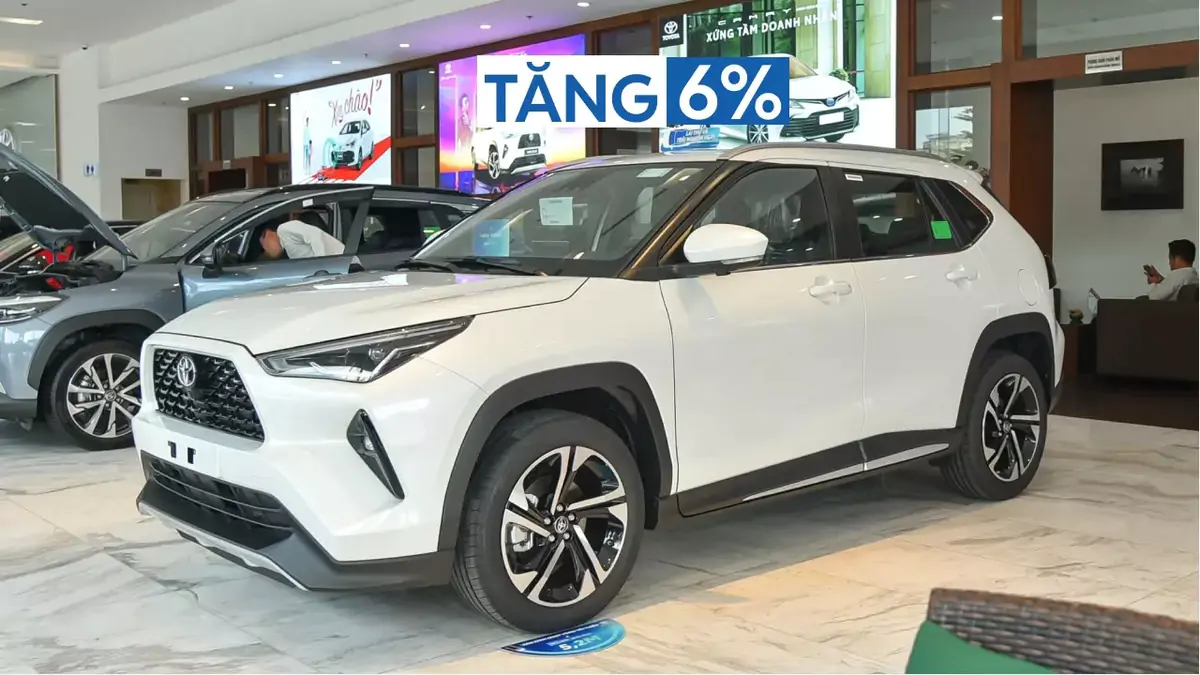 Doanh số Toyota Việt Nam tăng 6% trong tháng 7/2026, Yaris Cross góp công đầu