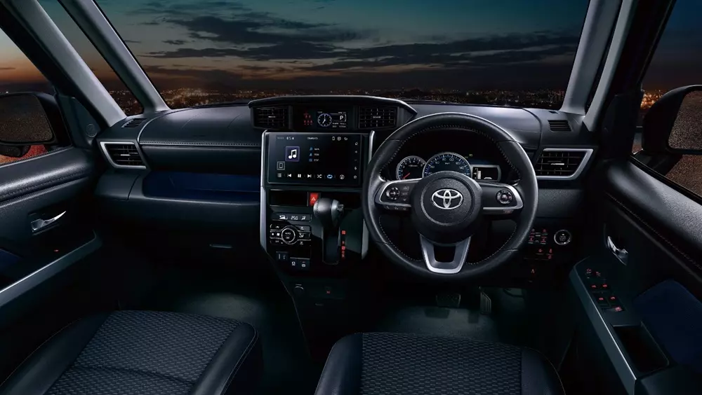 toyota-roomy-2027-5-4ecf Thiết kế nội thất của Toyota Roomy 2027 gần như giữ nguyên