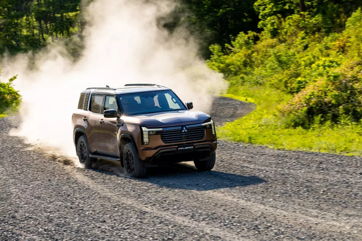 Hệ truyền động của Pajero.