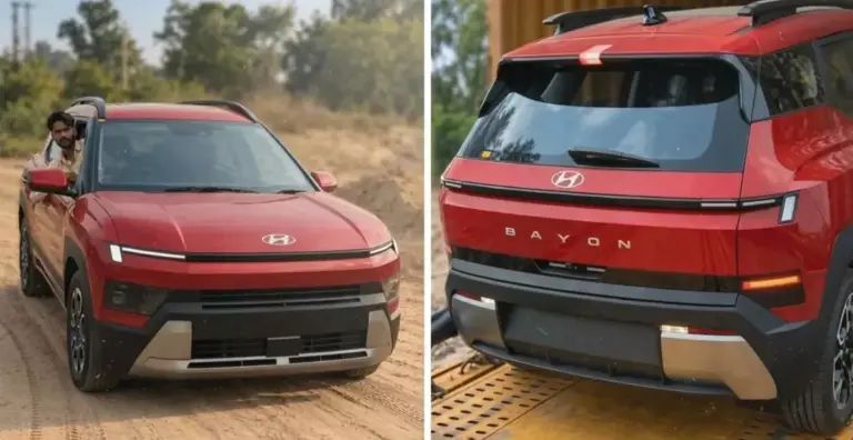 Hyundai Bayon 2027 lộ ảnh thực tế đầu tiên: Thiết kế sắc sảo hơn khi nhìn trực tiếp