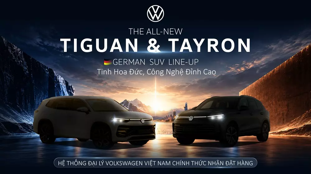 Volkswagen Việt Nam chính thức nhận cọc cho bộ đôi SUV mới