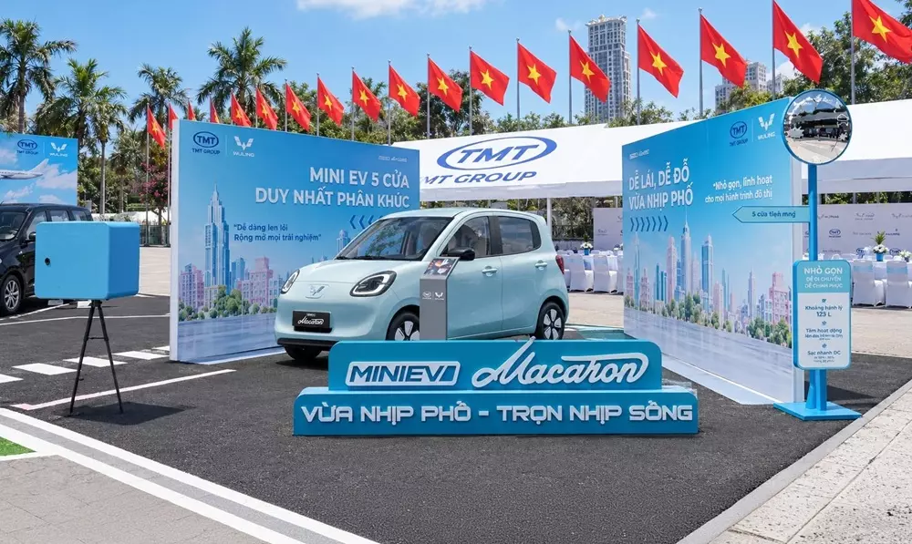 wuling-mini-ev-macaron-55be Wuling ra mắt 4 mẫu xe mới ở Việt Nam, điểm nhấn là Darion với nội thất 7 chỗ, cửa lùa chỉnh điện - Ảnh 4.
